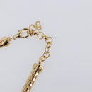 Christian Dior Necklace Metal Gold Tone Auth BA15466V-7