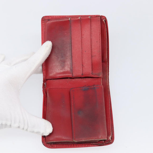 LOUIS VUITTON Epi Wallet 5 Set Red Blue Yellow LV Auth BA15468