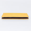 LOUIS VUITTON Epi Wallet 5 Set Red Blue Yellow LV Auth BA15468-15
