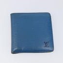 LOUIS VUITTON Epi Wallet 5 Set Red Blue Yellow LV Auth BA15468-2