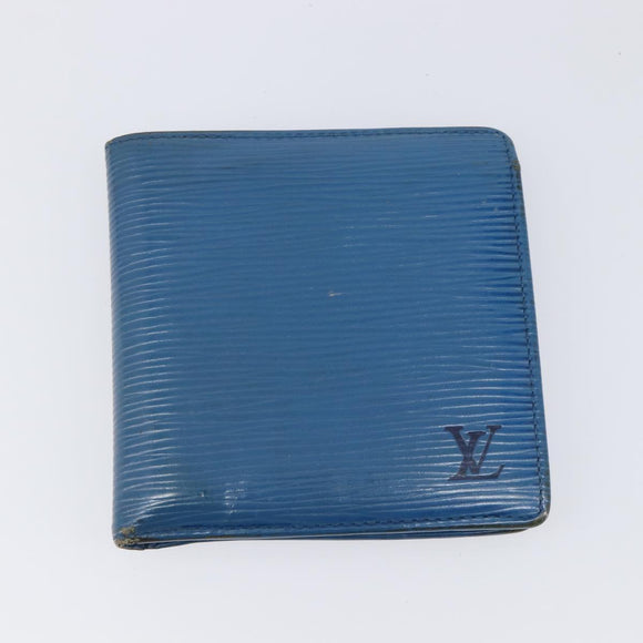 LOUIS VUITTON Epi Wallet 5 Set Red Blue Yellow LV Auth BA15468