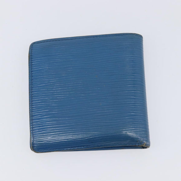LOUIS VUITTON Epi Wallet 5 Set Red Blue Yellow LV Auth BA15468
