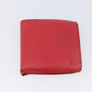 LOUIS VUITTON Epi Wallet 5 Set Red Blue Yellow LV Auth BA15468-6