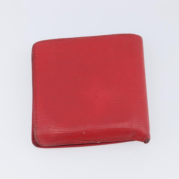 LOUIS VUITTON Epi Wallet 5 Set Red Blue Yellow LV Auth BA15468