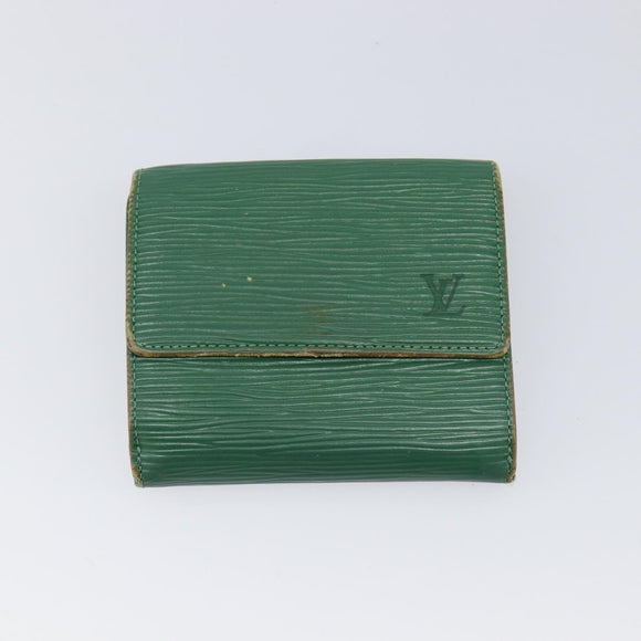 LOUIS VUITTON Epi Wallet 5 Set Red Green Blue LV Auth BA15469
