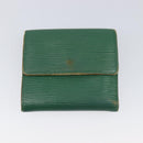 LOUIS VUITTON Epi Wallet 5 Set Red Green Blue LV Auth BA15469-25