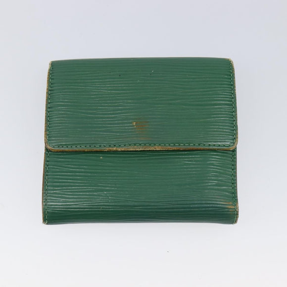 LOUIS VUITTON Epi Wallet 5 Set Red Green Blue LV Auth BA15469