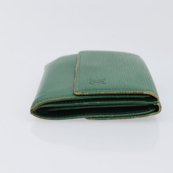 LOUIS VUITTON Epi Wallet 5 Set Red Green Blue LV Auth BA15469