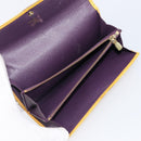 LOUIS VUITTON Epi Wallet 5 Set Red Green Blue LV Auth BA15469-9