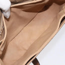 GUCCI GG Canvas Shoulder Bag Brown Gold Auth BA1547-10