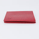 LOUIS VUITTON Epi 5 Set Wallet Red Yellow Green LV Auth BA15470-10