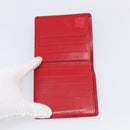 LOUIS VUITTON Epi 5 Set Wallet Red Yellow Green LV Auth BA15470-13