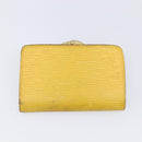 LOUIS VUITTON Epi 5 Set Wallet Red Yellow Green LV Auth BA15470-16