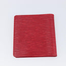 LOUIS VUITTON Epi 5 Set Wallet Red Yellow Green LV Auth BA15470-9