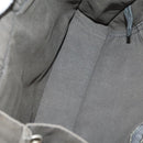 HERMES Fourre Tout Hand Bag Cotton 3 Set Navy Gray Auth BA15471-21