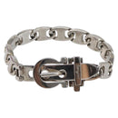 Salvatore Ferragamo Bracelet Metal Silver Auth BA15472A-13