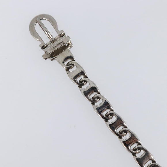 Salvatore Ferragamo Bracelet Metal Silver Auth BA15472A