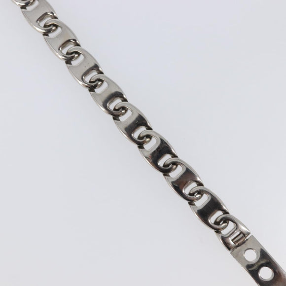 Salvatore Ferragamo Bracelet Metal Silver Auth BA15472A