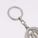 CARTIER Must Line Double C Decor Key Holder Silver Auth BA15473A-5