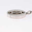 CARTIER Must Line Double C Decor Key Holder Silver Auth BA15473A-8