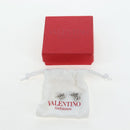 VALENTINO Earring Metal Silver Auth BA15474V-10
