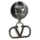 VALENTINO Earring Metal Silver Auth BA15474V-3