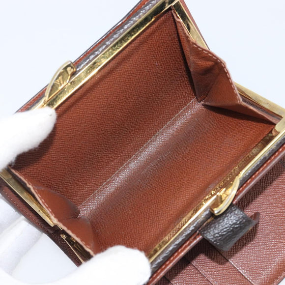 LOUIS VUITTON Monogram Wallet 5 Set LV Auth BA15478