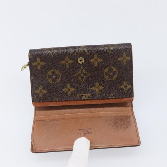 LOUIS VUITTON Monogram Wallet 5 Set LV Auth BA15478