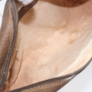 GUCCI GG Supreme Web Sherry Line Bag PVC Beige Gold 72 02 088 Auth BA1548-11