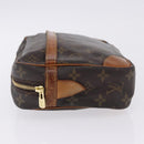 LOUIS VUITTON Monogram Compiegne 28 Clutch Bag M51845 LV Auth BA15480-6
