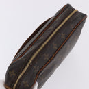 LOUIS VUITTON Monogram Compiegne 28 Clutch Bag M51845 LV Auth BA15480-7