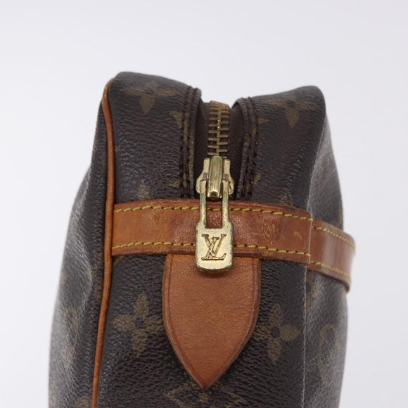 LOUIS VUITTON Monogram Compiegne 28 Clutch Bag M51845 LV Auth BA15481