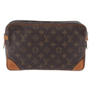 LOUIS VUITTON Monogram Compiegne 28 Clutch Bag M51845 LV Auth BA15481-2