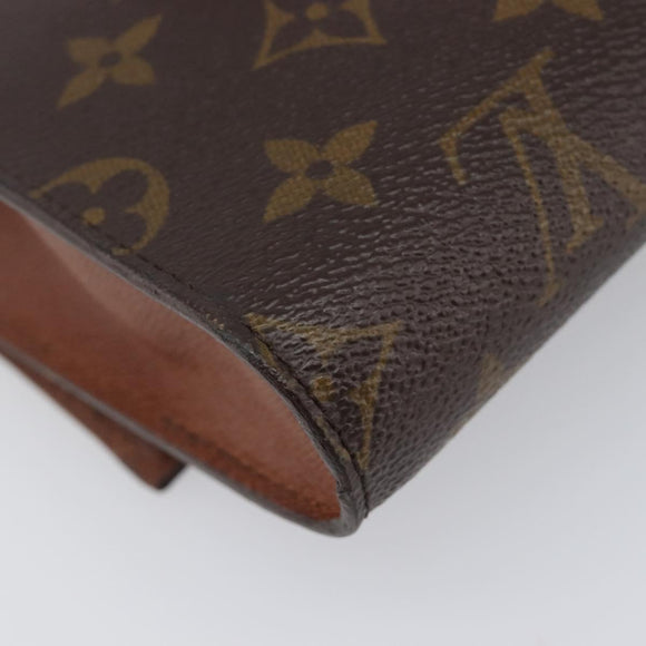 LOUIS VUITTON Monogram Pochette Arche Waist Bag M51975 LV Auth BA15483