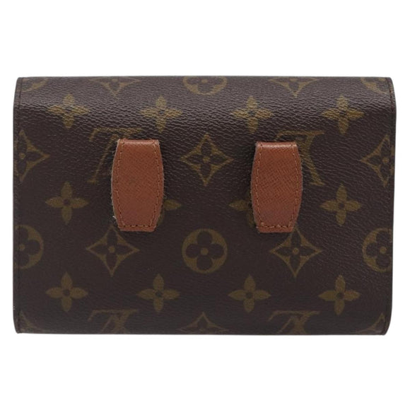 LOUIS VUITTON Monogram Pochette Arche Waist Bag M51975 LV Auth BA15483