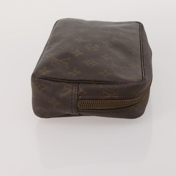 LOUIS VUITTON Monogram Clutch Bag 3 Set LV Auth BA15484