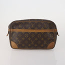 LOUIS VUITTON Monogram Clutch Bag 3 Set LV Auth BA15484-2
