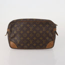 LOUIS VUITTON Monogram Clutch Bag 3 Set LV Auth BA15484-3
