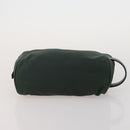 LOUIS VUITTON Epi Taiga Clutch Bag 2 Set Black Green LV Auth BA15485-15