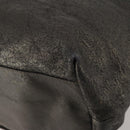 Chloe Tote Bag Leather Gray Gold Tone Auth BA15487-15