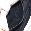 CHANEL V-stitched Chain Shoulder Bag Lamb Skin Ivory Gold Tone CC Auth BA15491V-27