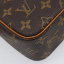 LOUIS VUITTON Monogram Compiegne 23 Clutch Bag M51847 LV Auth BA15497A-17
