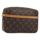 LOUIS VUITTON Monogram Compiegne 23 Clutch Bag M51847 LV Auth BA15497A-1
