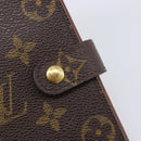 LOUIS VUITTON Monogram Agenda PM Day Planner Cover R20005 LV Auth BA15498-12
