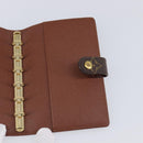 LOUIS VUITTON Monogram Agenda PM Day Planner Cover R20005 LV Auth BA15498-14