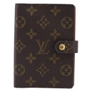 LOUIS VUITTON Monogram Agenda PM Day Planner Cover R20005 LV Auth BA15498-2