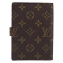 LOUIS VUITTON Monogram Agenda PM Day Planner Cover R20005 LV Auth BA15498-3