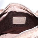 LOUIS VUITTON Monogram Satin Little Boulogne Hand Bag Beige M92143 Auth BA15499A-18