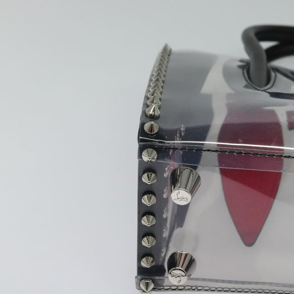 Christian Louboutin Hand Bag Vinyl 2way Clear Auth BA154V