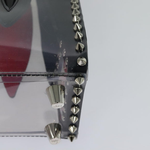 Christian Louboutin Hand Bag Vinyl 2way Clear Auth BA154V
